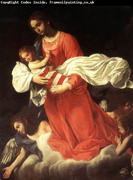 BAGLIONE, Giovanni The Virgin and the Child with Angels